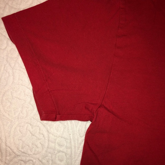 Red Polo T Shirt Small - Picture 3 of 5